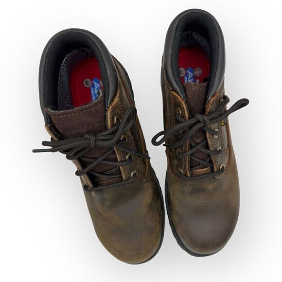 NWOT Skechers Work: Trevok ST WP 200004 Boots Shoes Brown Mens 7 - Picture 6 of 9